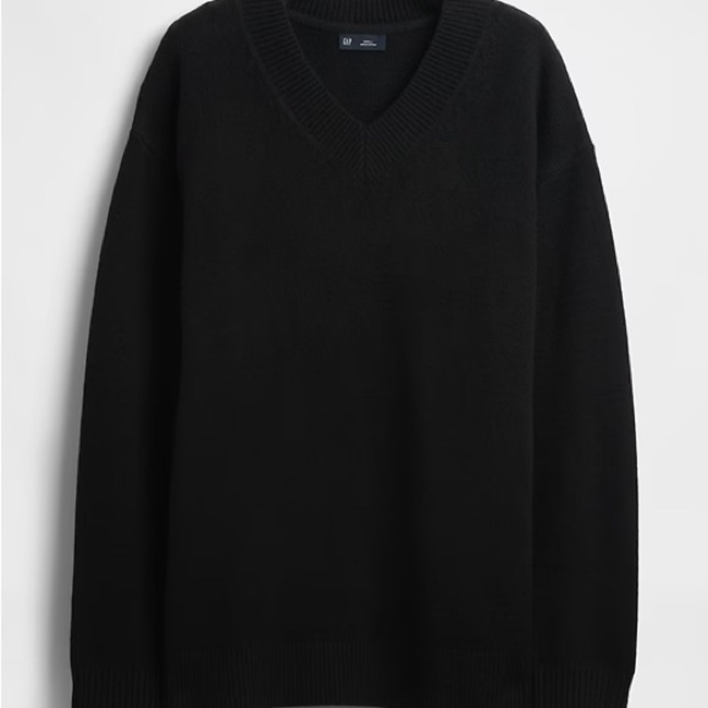 gap cash soft vneck sweater